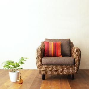 スーパSALE10倍＆4時間限定10％OFF スタンダードソファ デザインソファ ウォーターヒヤシンスシリーズ ソファ 1P