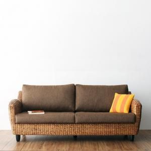 スーパSALE10倍＆4時間限定10％OFF スタンダードソファ デザインソファ ウォーターヒヤシンスシリーズ ソファ 3P