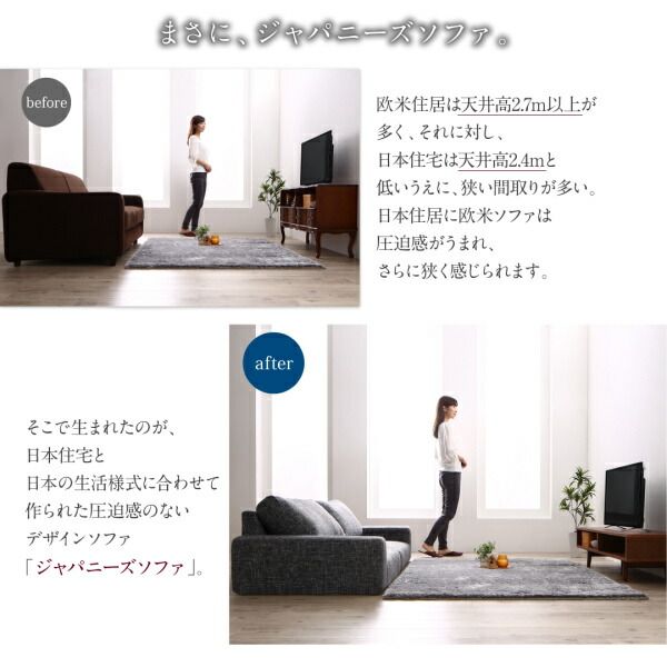 スーパSALE10倍＆4時間限定10％OFF フロアソファ フロアソファー ローソファ ローソファー 2人掛け 3人掛け ソファ ソファー オットマン セット スリム肘 ロータイプ 2P