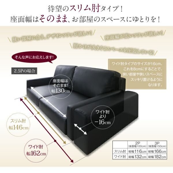 スーパSALE10倍＆4時間限定10％OFF フロアソファ フロアソファ ソファ スリム肘 ハイタイプ 2.5P