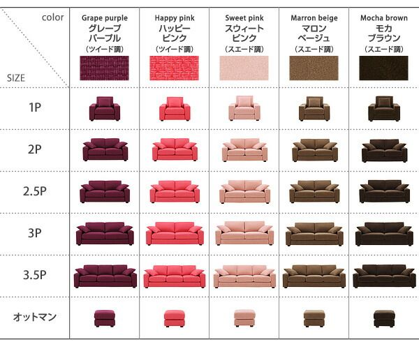 スーパSALE10倍＆4時間限定10％OFF スタンダードソファ デザインソファ 20色から選べる!カバーリングソファ・ワイドタイプ ソファ別売りカバー 3.5P