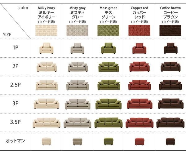 スーパSALE10倍＆4時間限定10％OFF スタンダードソファ デザインソファ 20色から選べる!カバーリングソファ・ワイドタイプ ソファ別売りカバー 3.5P