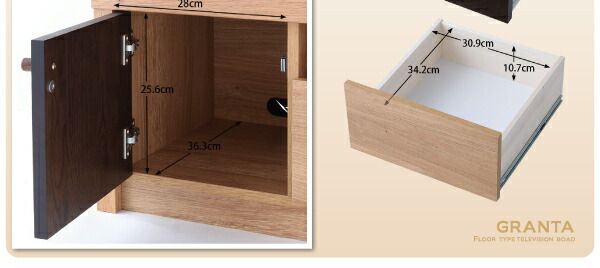 スーパSALE10倍＆4時間限定10％OFF リビング収納 チェスト キャビネット タンス テレビ台 フロアタイプテレビボード 幅180