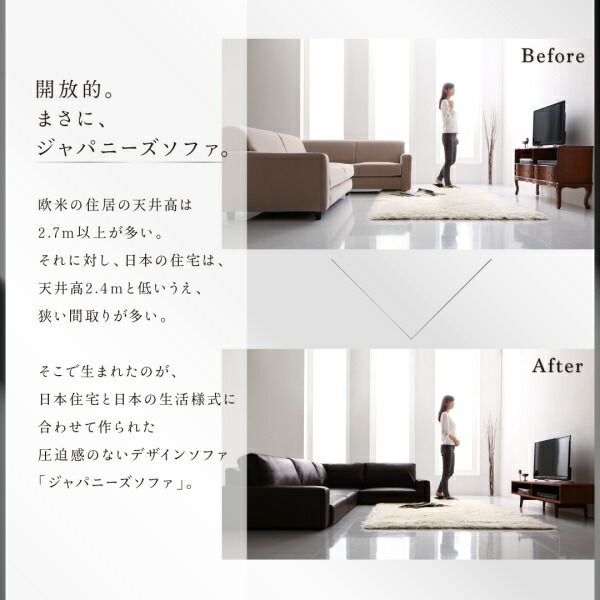スーパSALE10倍＆4時間限定10％OFF フロアソファ フロアコーナーソファ ソファ＆オットマンセット ロータイプ 4P