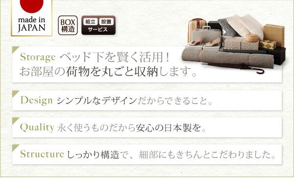 スーパSALE10倍＆4時間限定10％OFF お客様組立 シンプルチェストベッド 薄型プレミアムボンネルコイルマットレス付き セミシングル