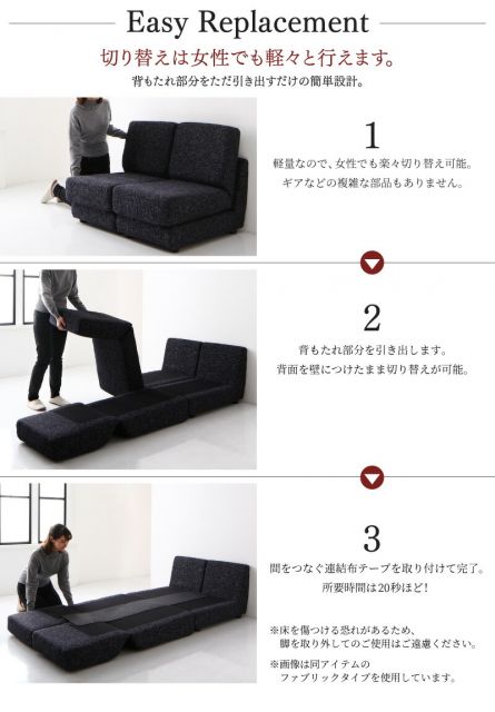 スーパSALE10倍＆4時間限定10％OFF ソファ ソファベッド ソファーベッド ベッド シングル セミダブル ダブル 肘なし ローソファ ローベッド 合皮 折り畳み 折りたたみ 2人掛け シンプル デザイナーズ 2.5P 幅140cm