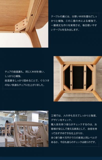 スーパSALE10倍＆4時間限定10％OFF ダイニングテーブル ダイニング 天然木北欧スタイルダイニングシリーズ ダイニングテーブル単品 W150