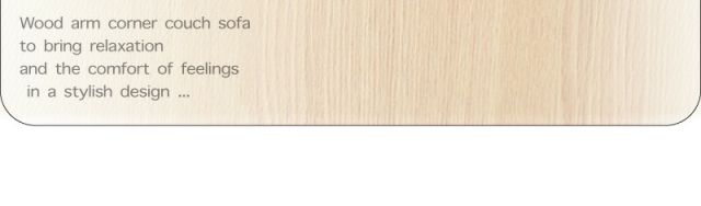 スーパSALE10倍＆4時間限定10％OFF 木肘デザインソファ 木肘コーナーカウチソファ 3P