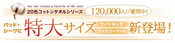 スーパSALE10倍＆4時間限定10％OFF MITAS寝具SELECT コットン オールシーズン 綿 綿100％ タオル地 タオル生地 タオル さらさら サラサラ 敷きパッド クイーン 同色2枚セット
