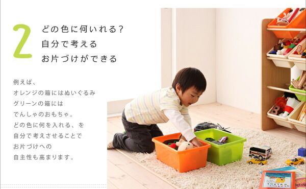 子供用収納 お片づけが身につく ナチュラルカラーのおもちゃ箱 Mycket ミュケ 3段