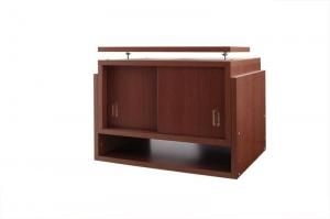 スーパSALE10倍＆4時間限定10％OFF 玄関収納 ドレッサー 収納 子供、ペットを守る耐震収納上置!高さ35cm〜67cm対応でどこでも設置可! 幅58 奥行44