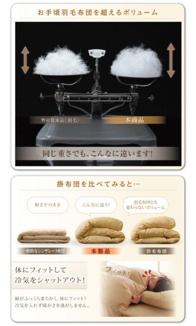 スーパSALE10倍＆4時間限定10％OFF MITAS寝具SELECT 掛け布団 掛布団 布団 9色から選べる！ 洗える抗菌防臭 シンサレート 高機能中綿素材入り 掛け布団単品 キング
