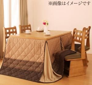 スーパSALE10倍＆4時間限定10％OFF こたつ用掛け布団 こたつ用敷き布団 しじら織りダイニングこたつ掛布団 こたつ用掛け布団 正方形(75×75cm)