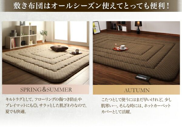 スーパSALE10倍＆4時間限定10％OFF こたつ こたつ布団 おしゃれ ブロックチェック柄こたつシリーズ サロン単品 100×100cm
