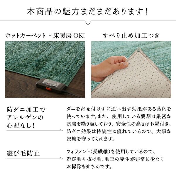 スーパSALE10倍＆4時間限定10％OFF ラグ グラデーションミックスシャギーラグ 200×300cm