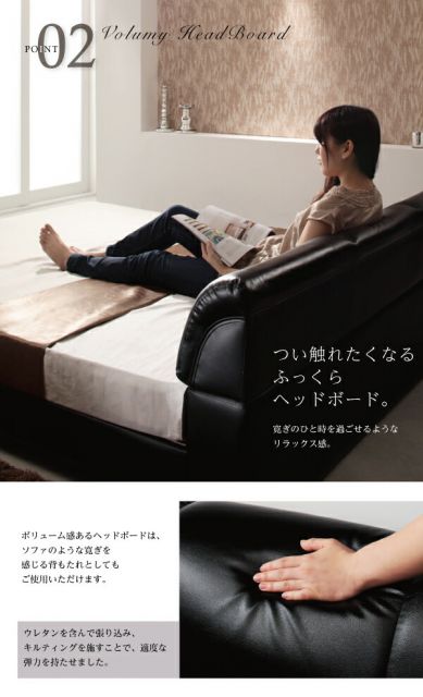 スーパSALE10倍＆4時間限定10％OFF モダンデザインベッド マルチラススーパースプリングマットレス付き シングル
