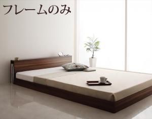 スーパSALE10倍＆4時間限定10％OFF スリムヘッドボードフロアベッド ベッドフレームのみ シングル
