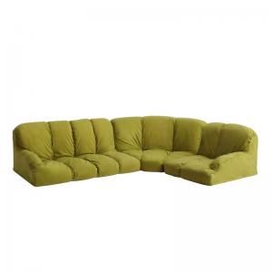 スーパSALE10倍＆4時間限定10％OFF フロアソファ フロアコーナーソファ ハイタイプ 右コーナーセット 1P+2P+コーナー