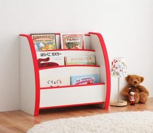 スーパSALE10倍＆4時間限定10％OFF 子供用収納 ソフト素材キッズファニチャーシリーズ 絵本ラック biblio ビブリオ トールタイプ