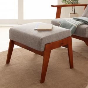 スーパSALE10倍＆4時間限定10％OFF 木肘デザインソファ ハイバックリクライニング木肘ソファ オットマン