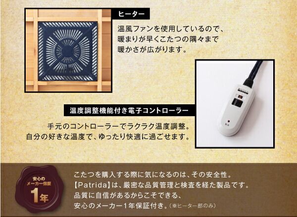 スーパSALE10倍＆4時間限定10％OFF こたつテーブル 天然木パイン材 男前ヴィンテージデザインこたつテーブル 長方形(80×135cm)