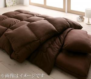 スーパSALE10倍＆4時間限定10％OFF 極厚布団 エクセルゴールドラベルダックダウン90%羽毛布団8点セット プレミアム敷布団 ボリュームタイプ シングル8点セット