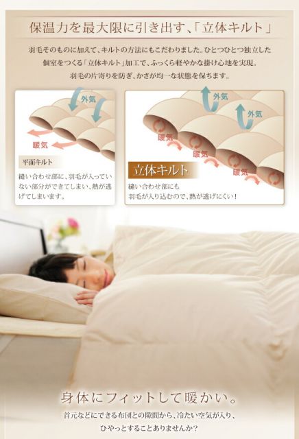 スーパSALE10倍＆4時間限定10％OFF 極厚布団 エクセルゴールドラベルダックダウン90%羽毛布団8点セット プレミアム敷布団 極厚ボリュームタイプ シングル8点セット
