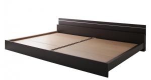 スーパSALE10倍＆4時間限定10％OFF 親子で寝られる・将来分割できる連結ベッド ベッドフレームのみ ワイドK180