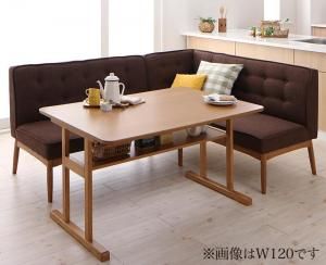 スーパSALE10倍＆4時間限定10％OFF ダイニングセット（テーブル&ソファ） 北欧デザインリビングダイニングセット 3人 3点セット(テーブル+ソファ1脚+アームソファ1脚) 右アーム W150