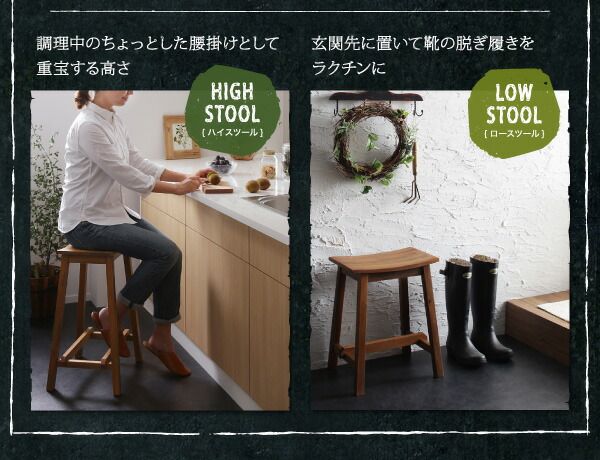 スーパSALE10倍＆4時間限定10％OFF テイストファニチャー（ダイニングシリーズ） ルームガーデンファニチャーシリーズ スツール ハイタイプ 1P