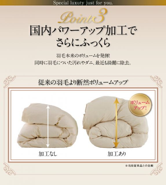 スーパSALE10倍＆4時間限定10％OFF MITAS寝具SELECT 羽毛布団 ポーランド産ホワイトダック90% ロイヤルゴールドラベル羽毛布団8点セット 和タイプ シングル8点セット