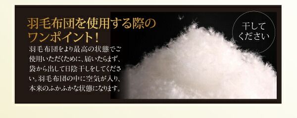 スーパSALE10倍＆4時間限定10％OFF MITAS寝具SELECT 羽根布団 最高級羽毛93%ポーランド産グースダウン プレミアムゴールドラベル 羽毛掛布団 セミダブル