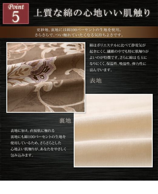 スーパSALE10倍＆4時間限定10％OFF こたつ布団セット 更紗模様こたつ布団 掛布団&敷布団2点セット 5尺長方形(90×150cm)天板対応