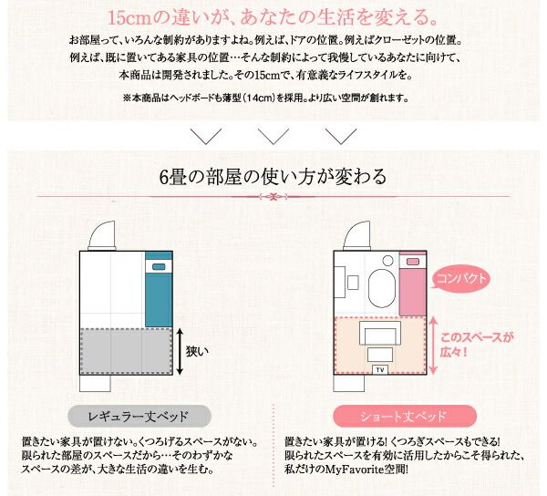 スーパSALE10倍＆4時間限定10％OFF 棚・コンセント付きショート丈チェストベッド ベッドフレームのみ シングル ショート丈