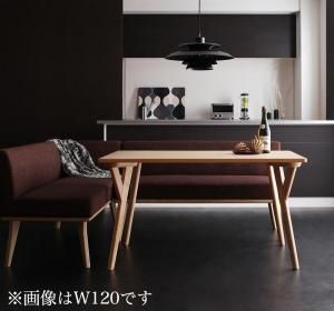 スーパSALE10倍＆4時間限定10％OFF ダイニングセット（テーブル&ソファ） モダンデザインリビングダイニングセット 3人 3点セット(テーブル+ソファ1脚+アームソファ1脚) 左アーム W140