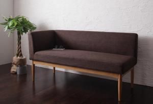 スーパSALE10倍＆4時間限定10％OFF ソファ ソファー ダイニングソファ 2人掛け ダイニング モダンカフェ風リビングダイニングシリーズ ダイニングソファ単品 右アーム 2P