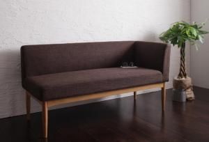 スーパSALE10倍＆4時間限定10％OFF ソファ ソファー ダイニングソファ 2人掛け ダイニング モダンカフェ風リビングダイニングシリーズ ダイニングソファ単品 左アーム 2P