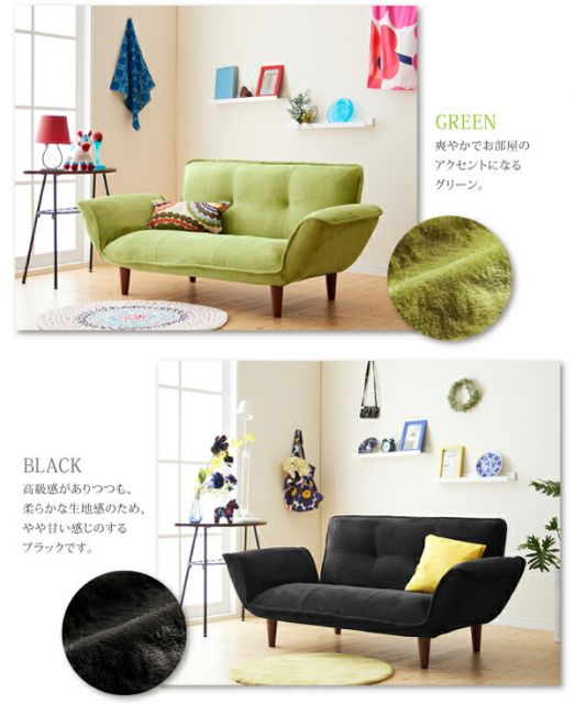 スーパSALE10倍＆4時間限定10％OFF ソファベッド ソファマットレス リクライニングカウチソファ マイクロファイバータイプ マイクロファイバータイプ 2P