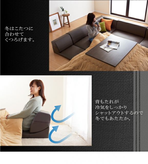 スーパSALE10倍＆4時間限定10％OFF フロアソファ フロアコーナーソファ 1P+2P+コーナー