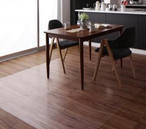 スーパSALE10倍＆4時間限定10％OFF 透明ラグ・シリコンマット ダイニングラグ 90×110cm