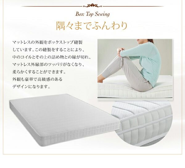 スーパSALE10倍＆4時間限定10％OFF MITAS寝具SELECT 敷き布団 マットレス 日本人技術者設計 快眠マットレス ホテルスタンダード ポケットコイル硬さ：ソフト セミシングル