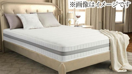 スーパSALE10倍＆4時間限定10％OFF MITAS寝具SELECT 日本人技術者設計 超快眠 マットレス 抗菌防臭防ダニ ホテルプレミアム ボンネルコイル硬さ：かため ダブル