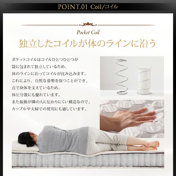 スーパSALE10倍＆4時間限定10％OFF MITAS寝具SELECT 敷き布団 マットレス 日本人技術者設計 超快眠マットレス抗菌防臭防ダニ ホテルプレミアム ポケットコイル硬さ：ふつう セミダブル