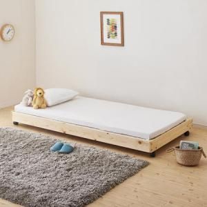 スーパSALE10倍＆4時間限定10％OFF タイプが選べる頑丈ロータイプ収納式3段ベッド ベッドフレームのみ キャスター付シングルタイプ シングル