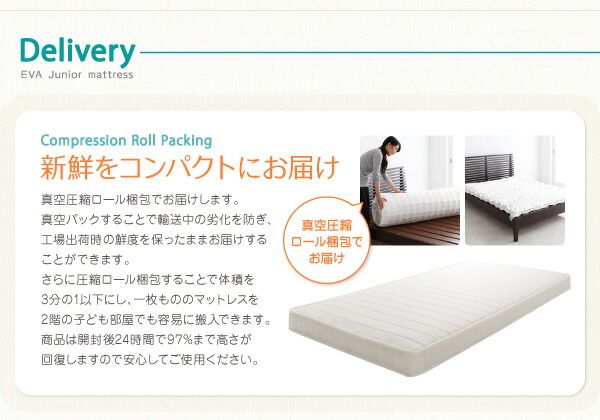 スーパSALE10倍＆4時間限定10％OFF MITAS寝具SELECT 子どもの睡眠環境を考えた 安眠マットレス 薄型・軽量・高通気 ジュニア ボンネルコイル セミシングル レギュラー丈