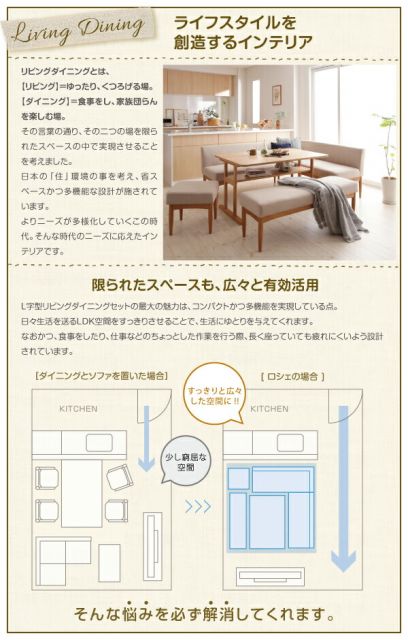スーパSALE10倍＆4時間限定10％OFF ダイニングセット（テーブル&ソファ スツール） コンパクトリビングダイニングセット 4人 4点セット(テーブル+ソファ1脚+アームソファ1脚+スツール1脚) 左アーム W120