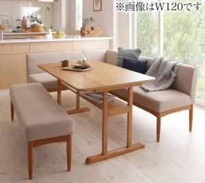 スーパSALE10倍＆4時間限定10％OFF ダイニングセット（テーブル&ソファ ベンチ） コンパクトリビングダイニングセット 5人 4点セット(テーブル+ソファ1脚+アームソファ1脚+ベンチ1脚) 左アーム W150