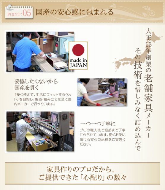 スーパSALE10倍＆4時間限定10％OFF お客様組立 日本製_ヘッドレス大容量コンパクトチェストベッド 薄型プレミアムボンネルコイルマットレス付き セミシングル ショート丈