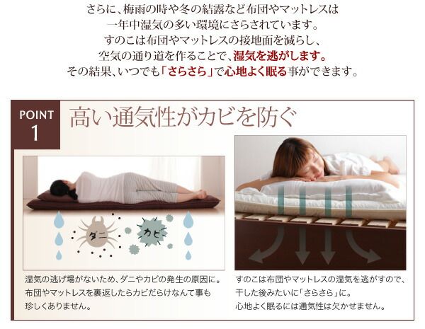 スーパSALE10倍＆4時間限定10％OFF 日本製_棚・コンセント付き大容量すのこチェストベッド 薄型プレミアムボンネルコイルマットレス付き セミシングル