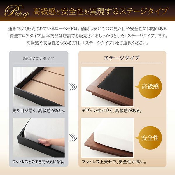 スーパSALE10倍＆4時間限定10％OFF 家族で一緒に過ごす棚・ライト・コンセント付きファミリーローベッド 最高級国産ナノポケットコイルマットレス付き ワイドK220
